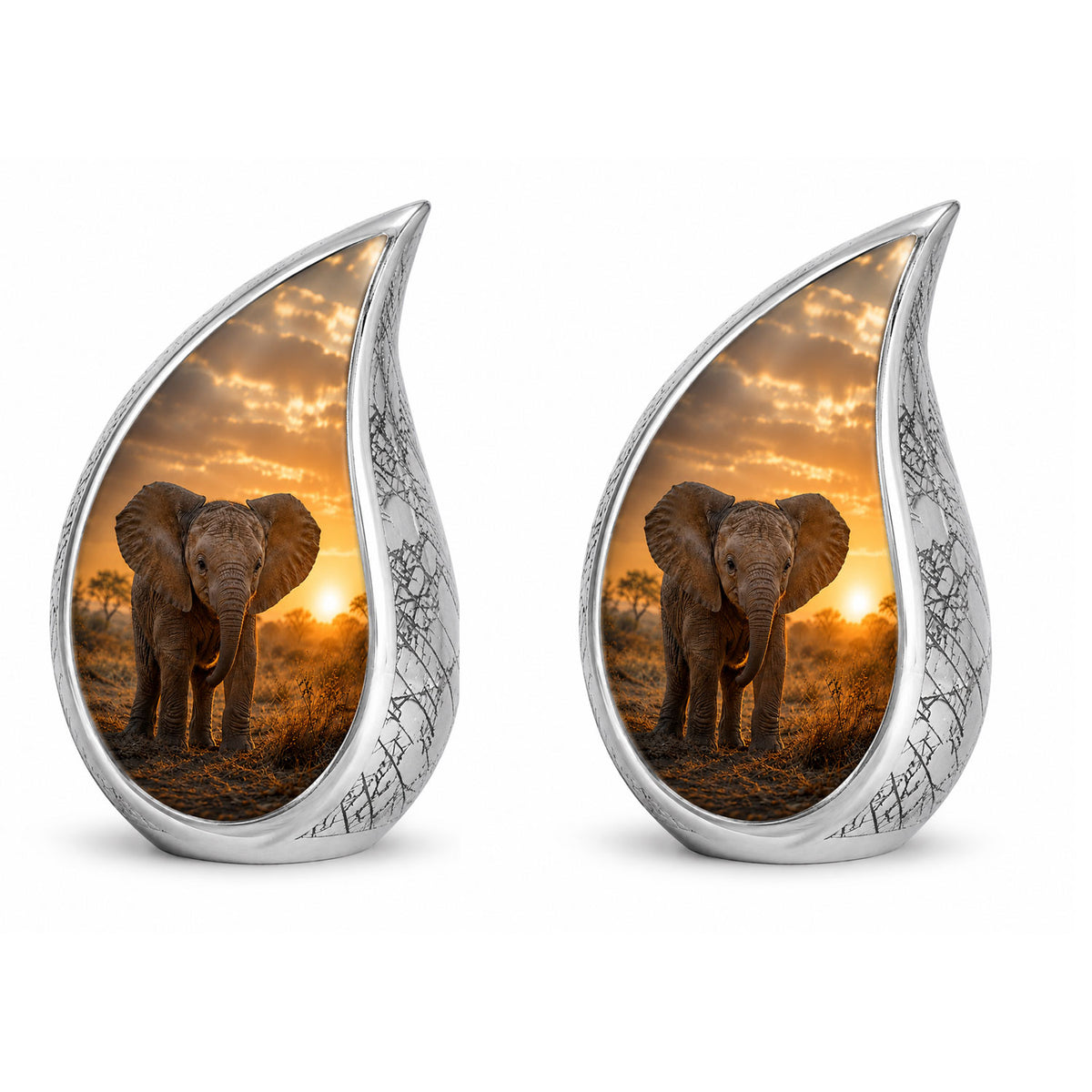 Baby Elephant Cremation Urn For Ashes