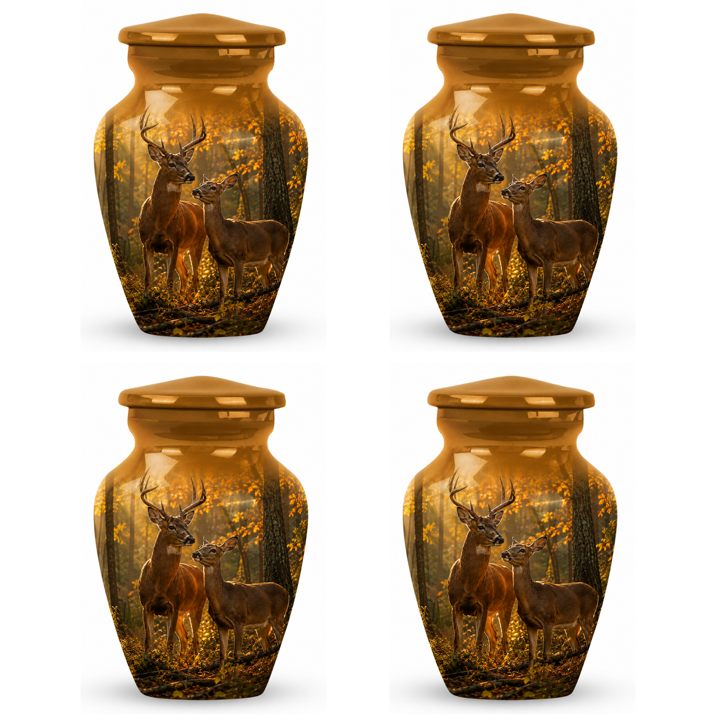 Whitetail Deer Cremation Urn