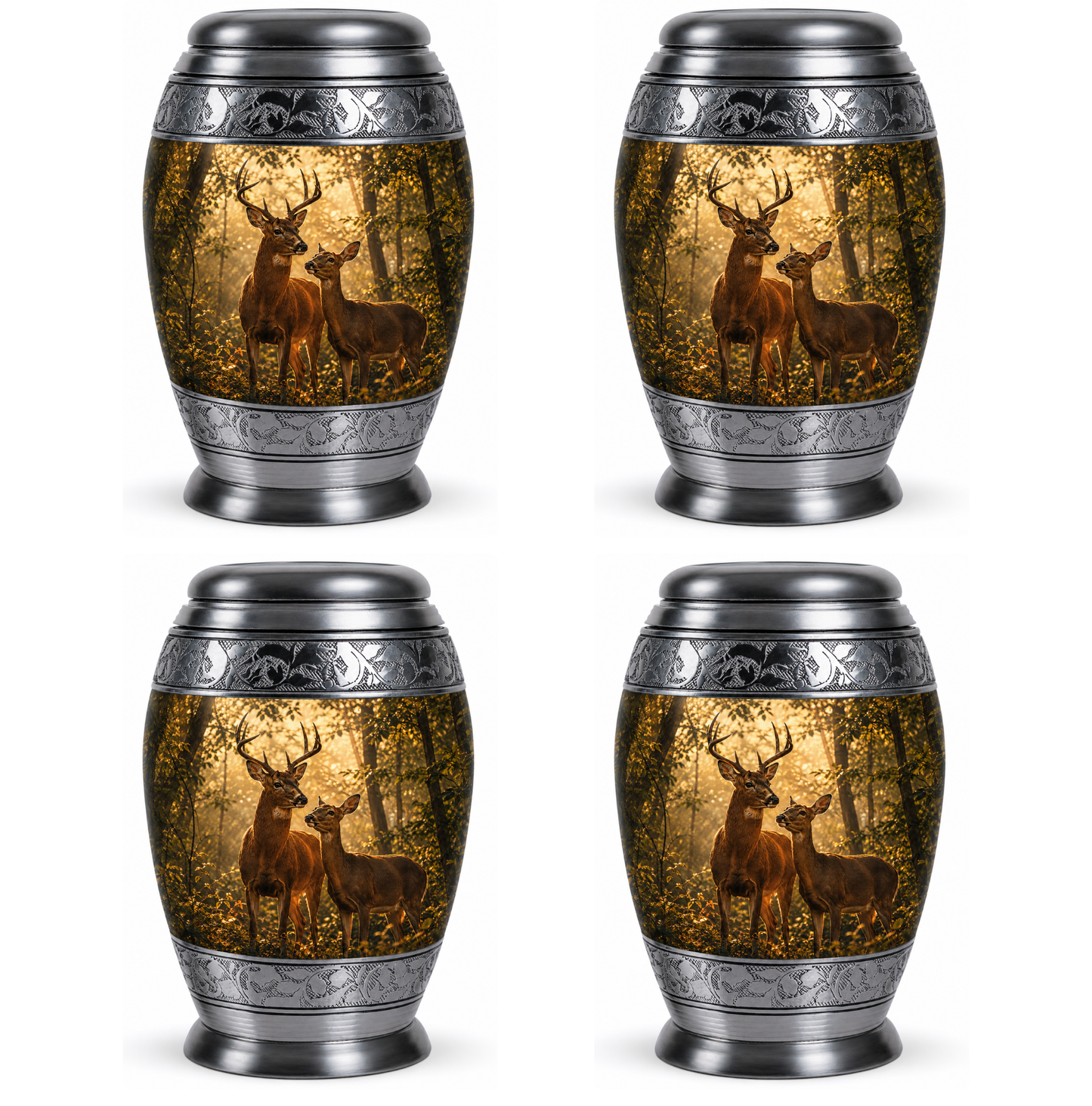 Whitetail Deer Cremation Urn