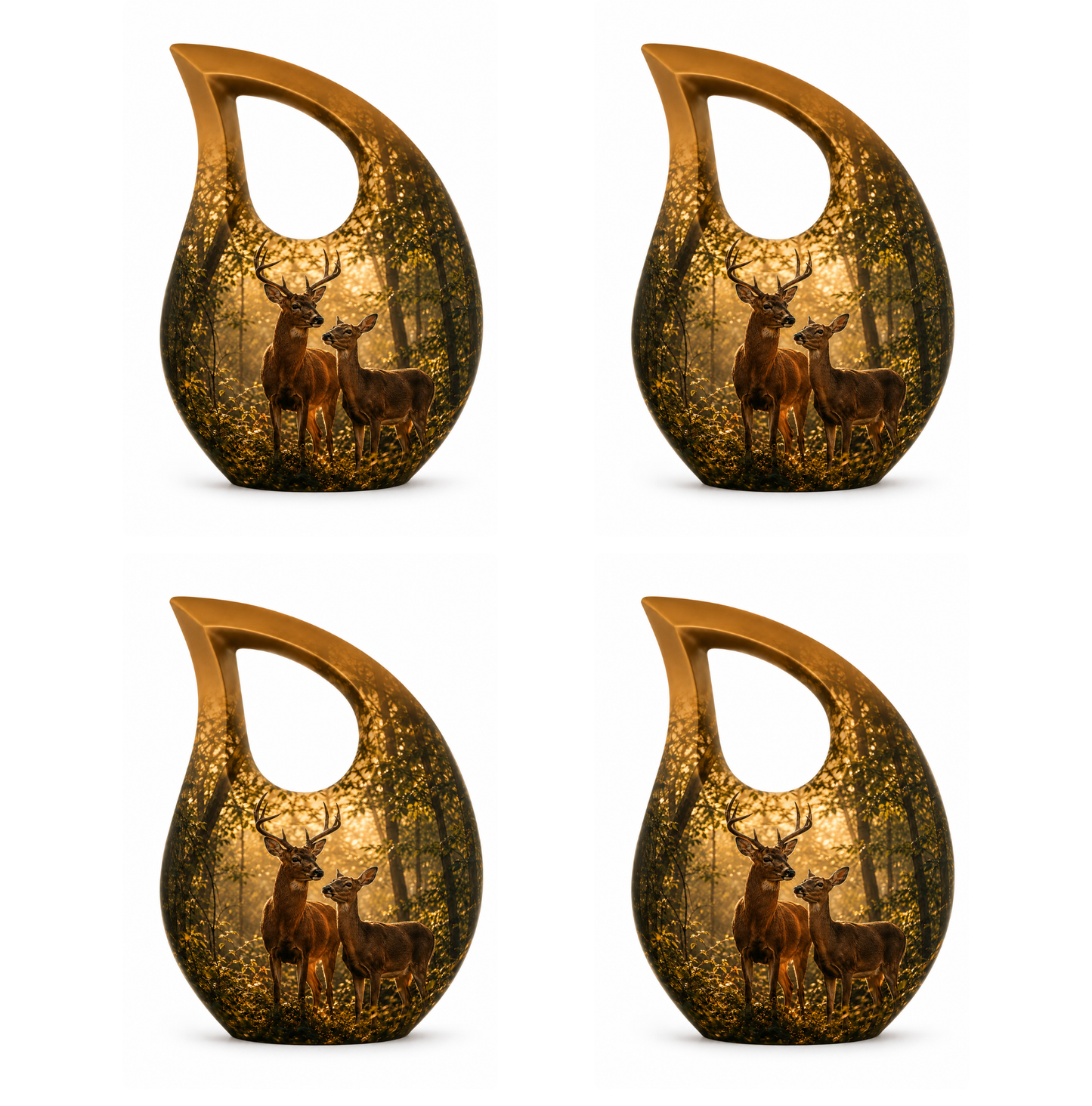 Whitetail Deer Cremation Urn
