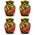 Set of 4 Urns - 3 inch