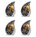 Set of 4 Urns - 3 inch