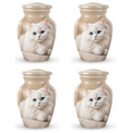 Set of 4 Urns - 3 inch