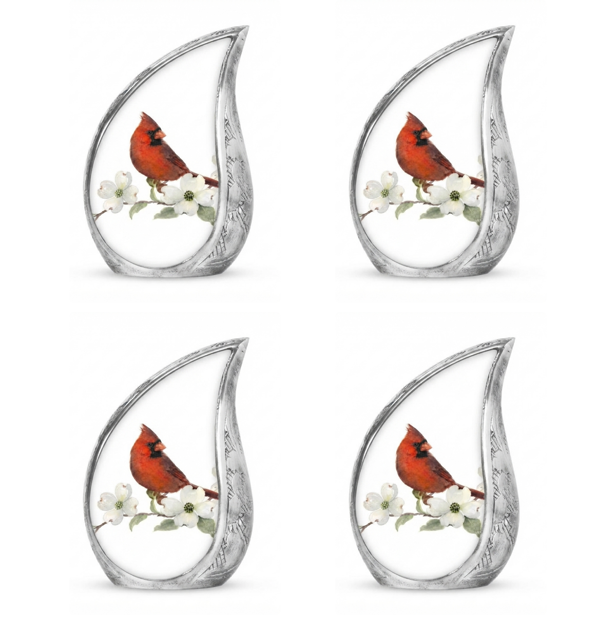 Red Cardinal Cremation Urn for Ashes
