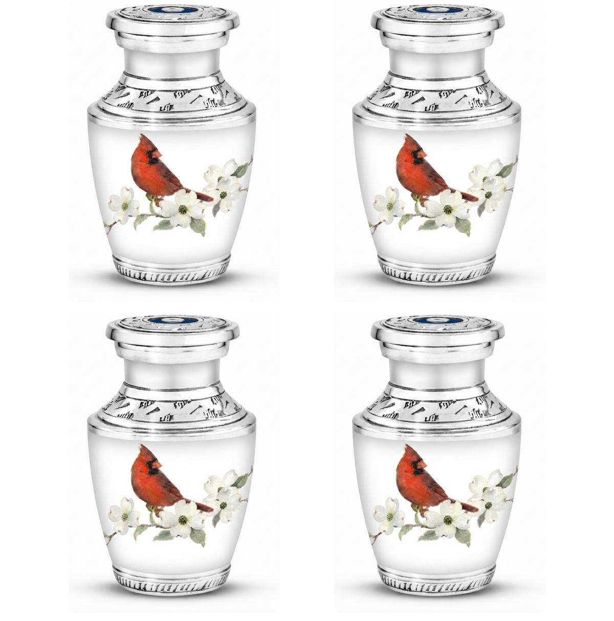 Red Cardinal Cremation Urn for Ashes