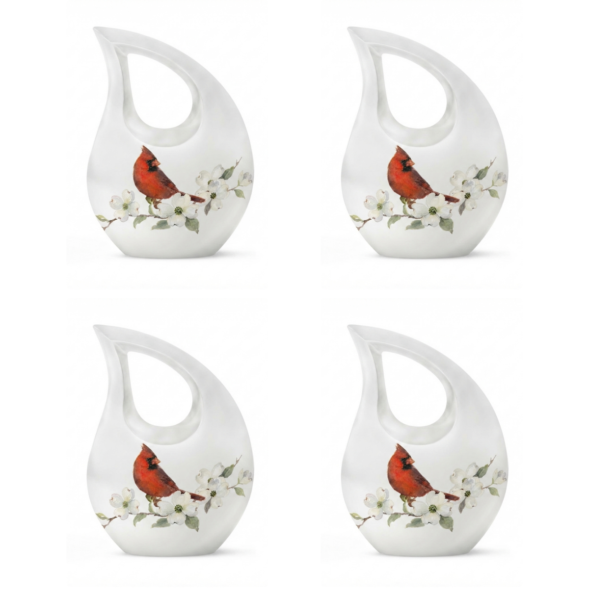Red Cardinal Cremation Urn for Ashes