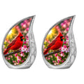 Set of 2  Urns - 3 inch