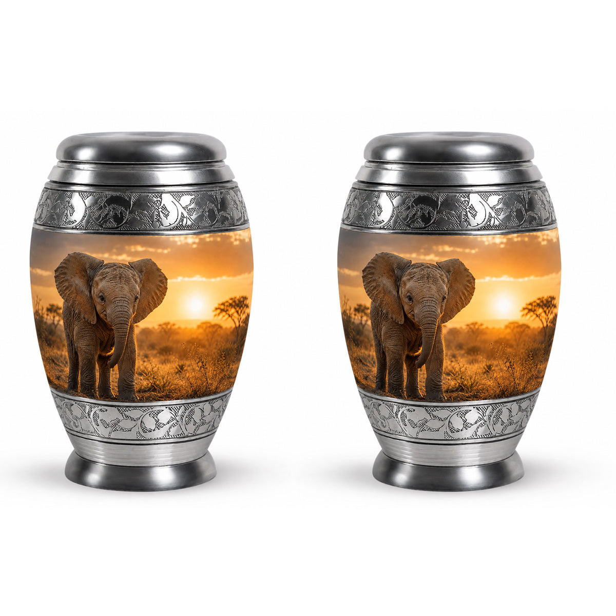 Baby Elephant Cremation Urn For Ashes