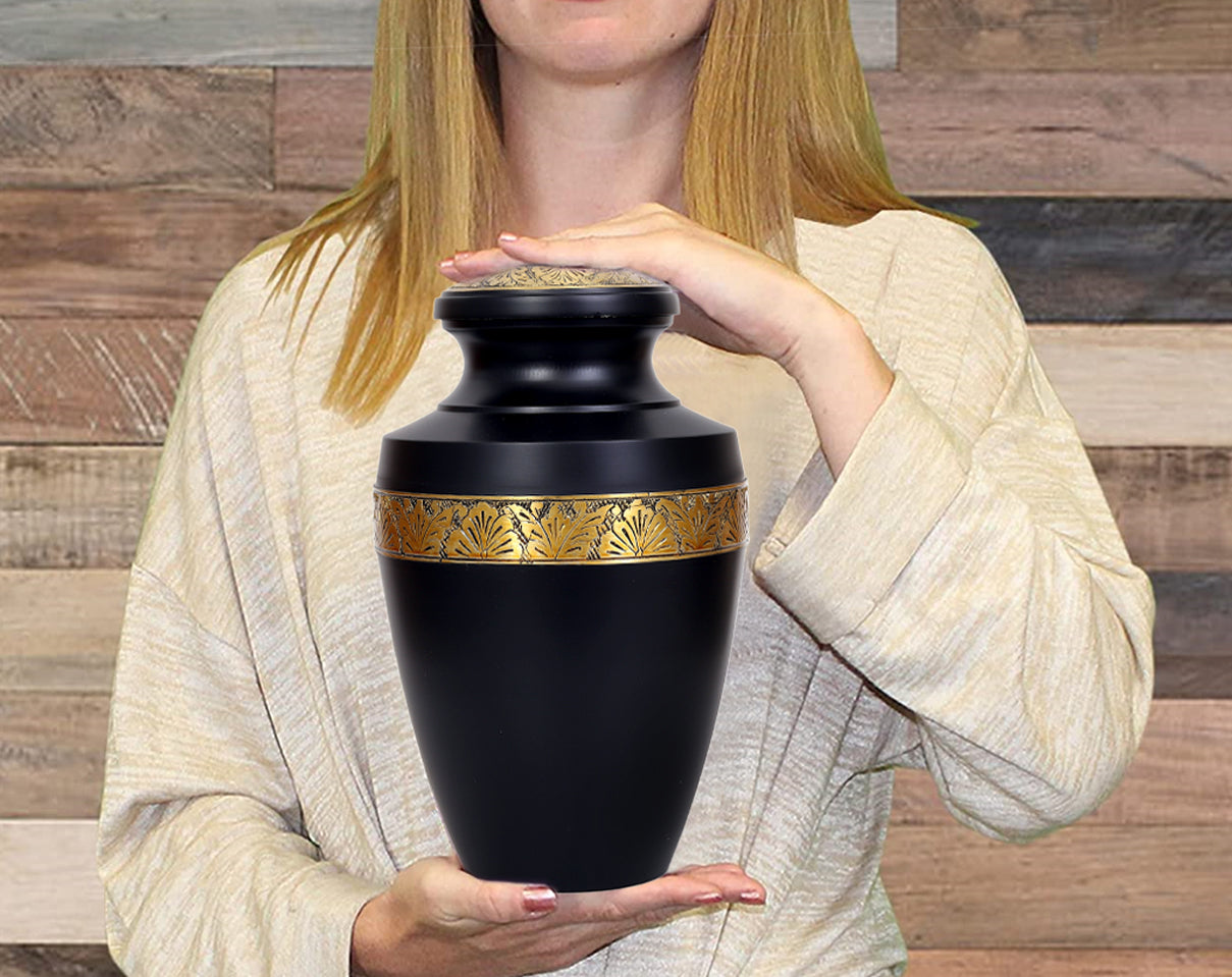 Black urn