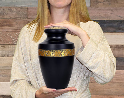Black urn