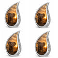 Set of 4 Urns - 3 inch