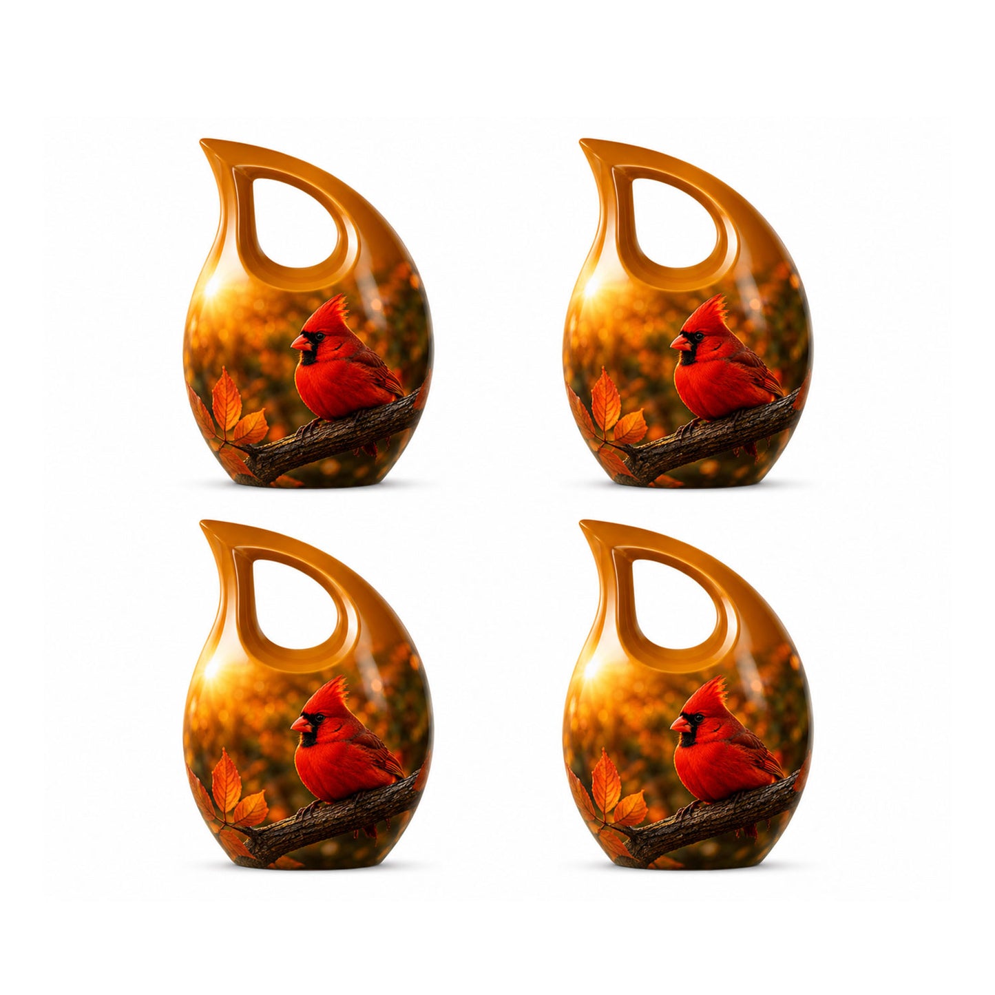 Redbird Cardinal Cremation Urn for Ashes