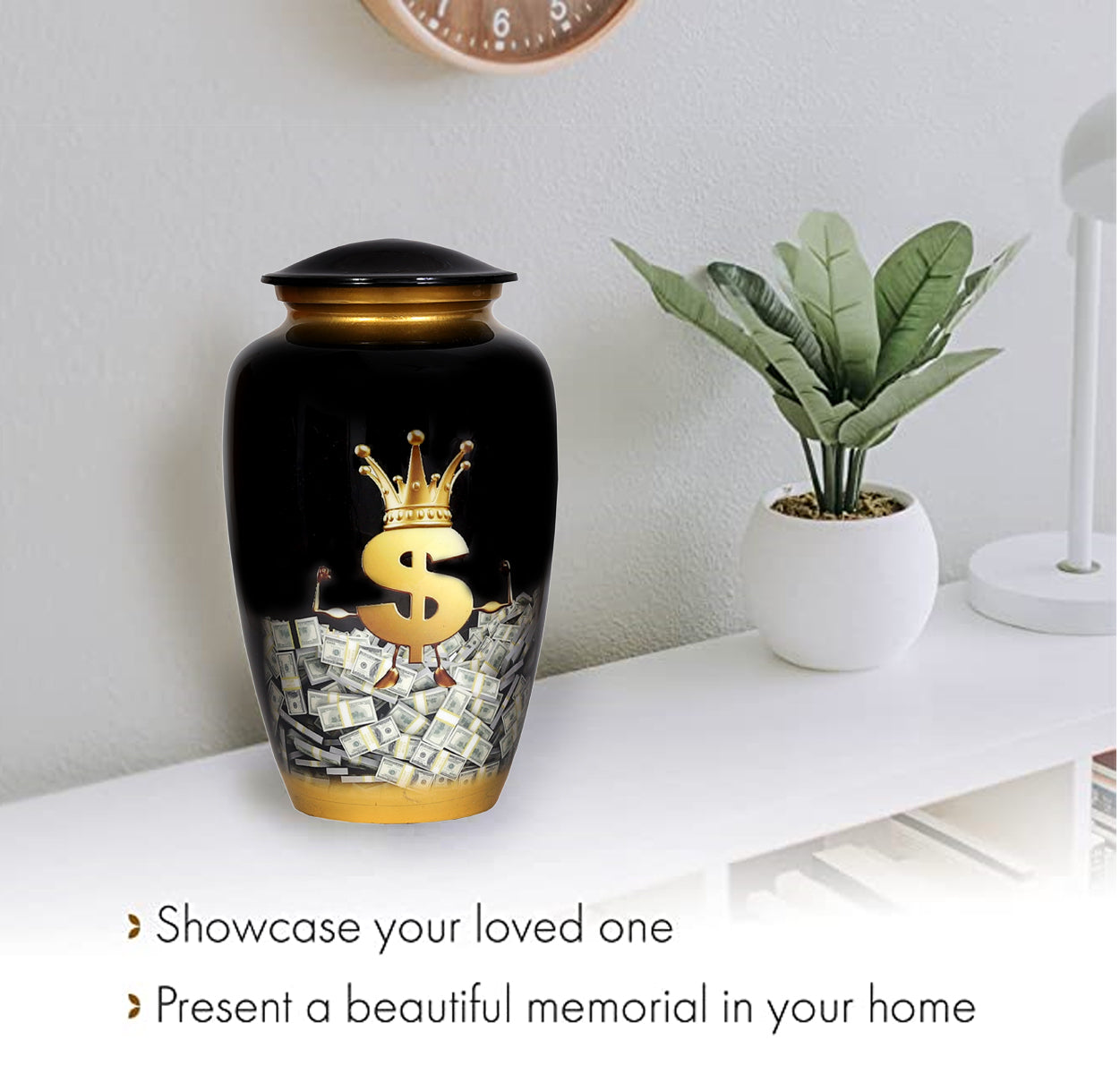 Dollar urn