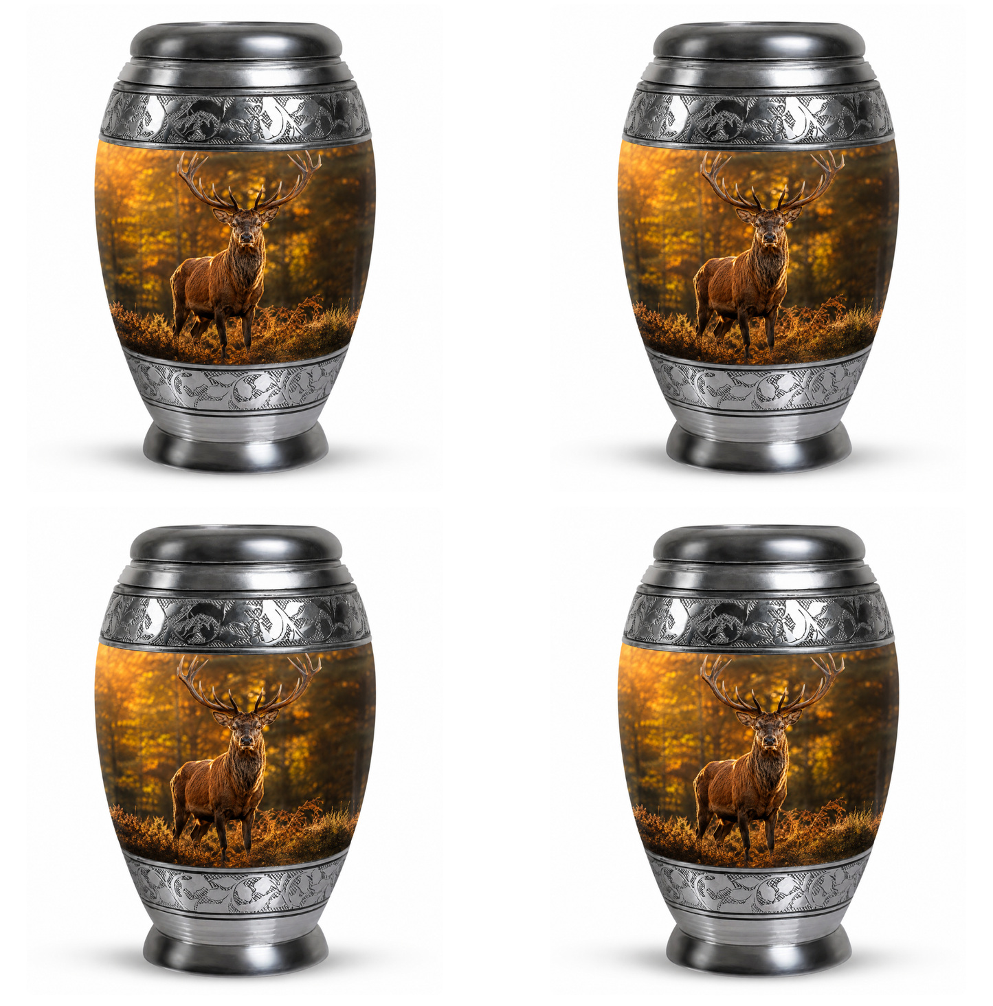 Swamp Deer Cremation Urn