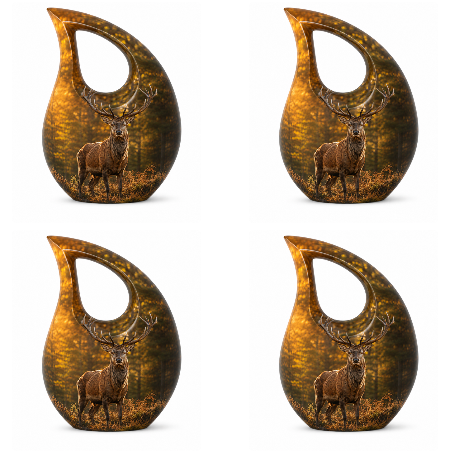 Swamp Deer Cremation Urn