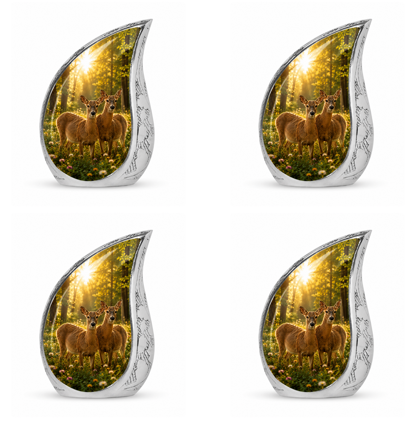 Roe Deer Cremation Urn for Human Ashes