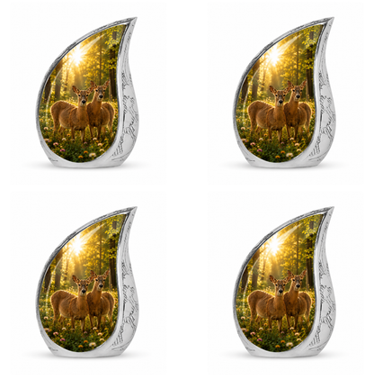 Roe Deer Cremation Urn for Human Ashes
