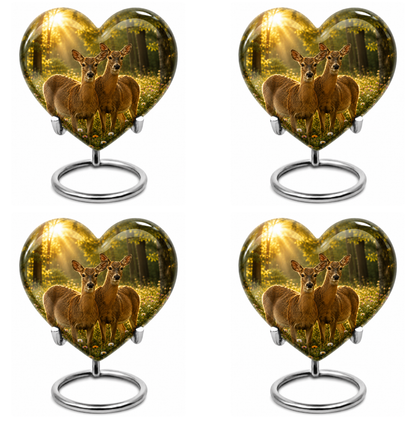 Roe Deer Cremation Urn for Human Ashes