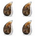 Set of 4 Urns - 3 inch