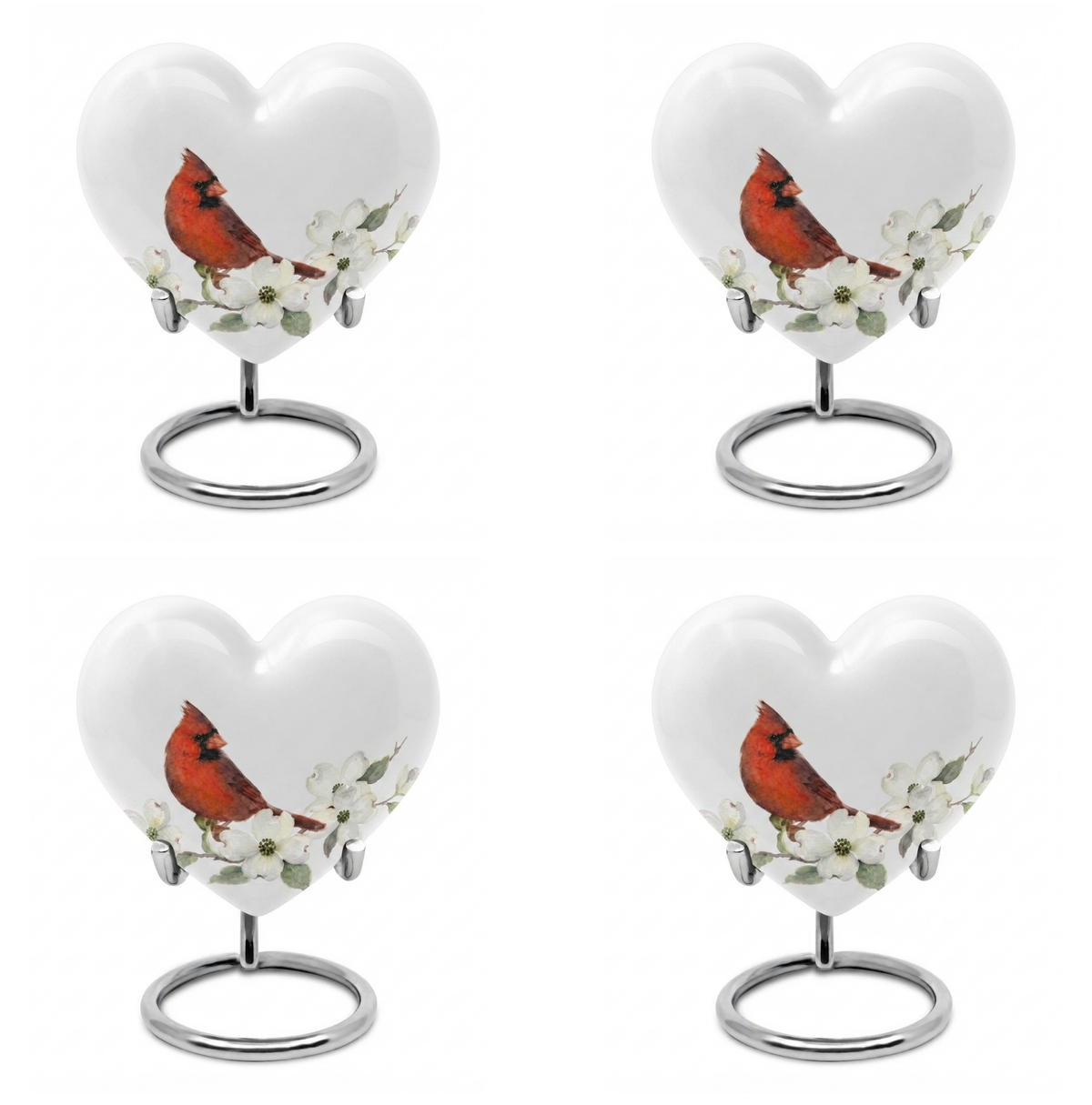 Red Cardinal Cremation Urn for Ashes