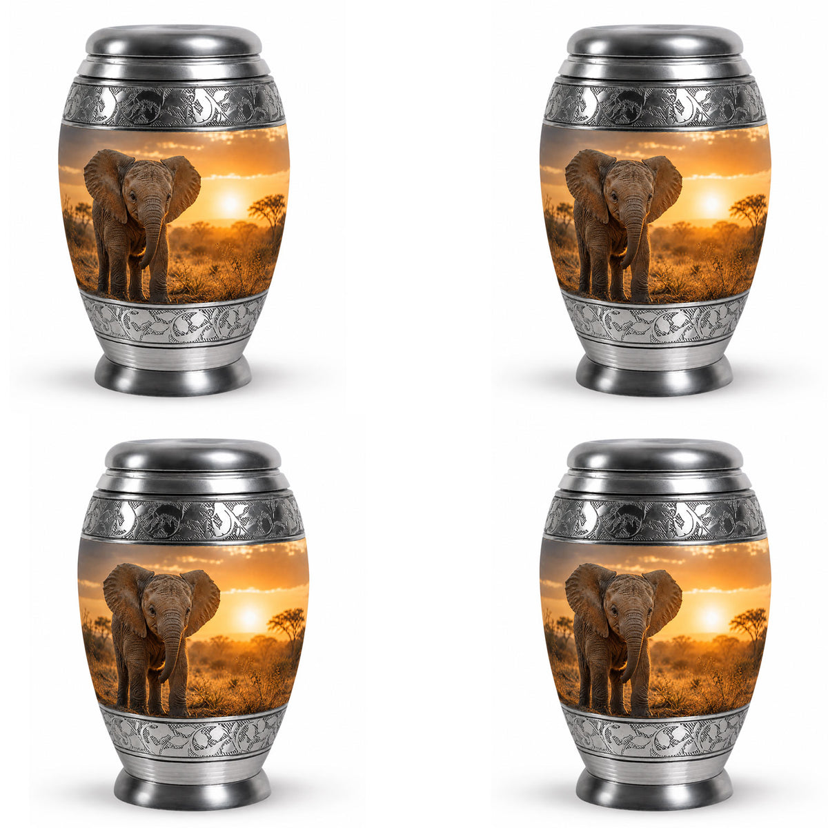 Baby Elephant Cremation Urn For Ashes