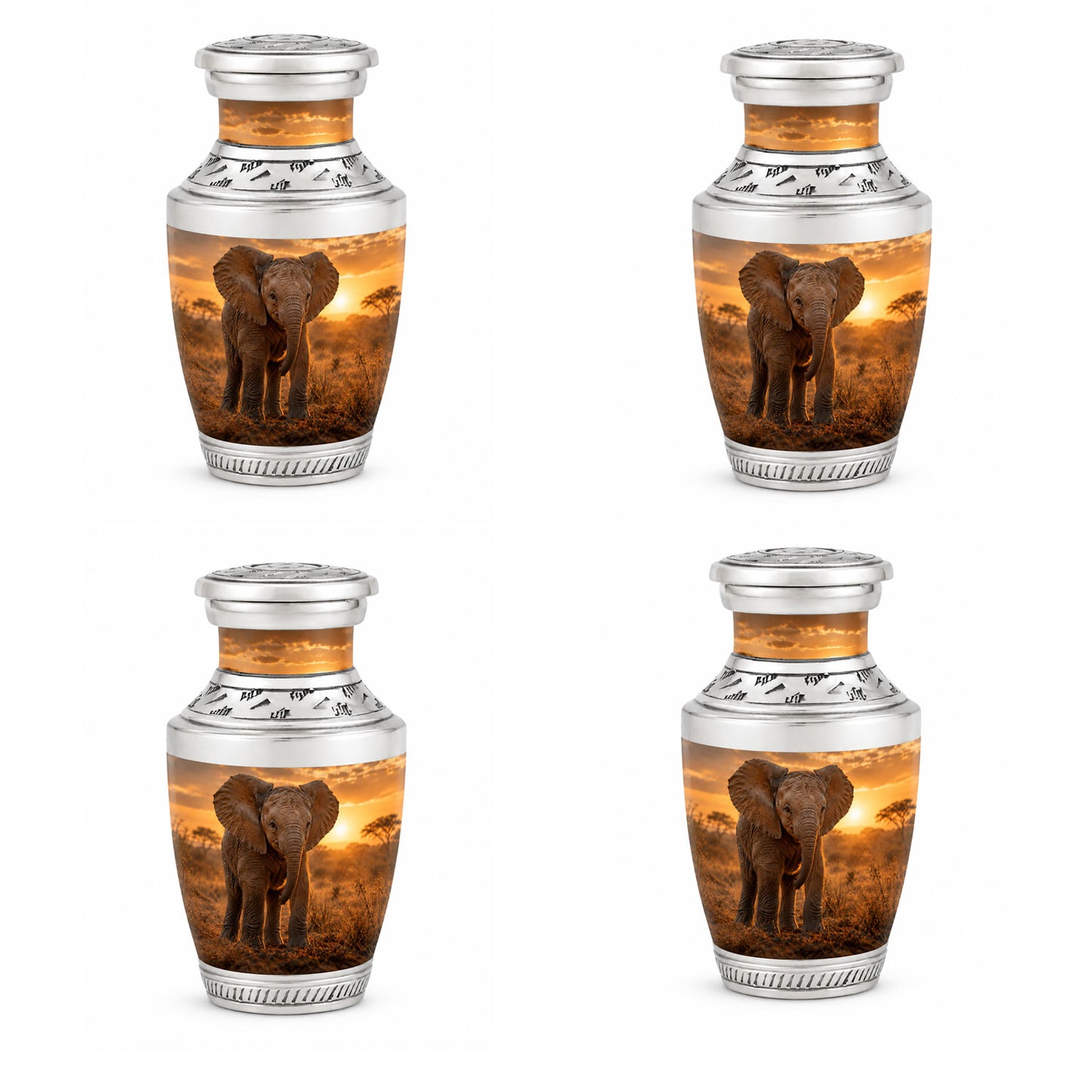 Baby Elephant Cremation Urn For Ashes
