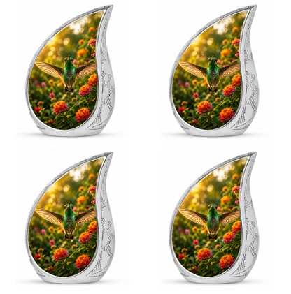 Flying Hummingbird Cremation Urn For Ashes