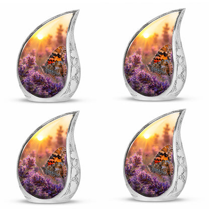 Lavender Fields Butterfly Cremation Urn