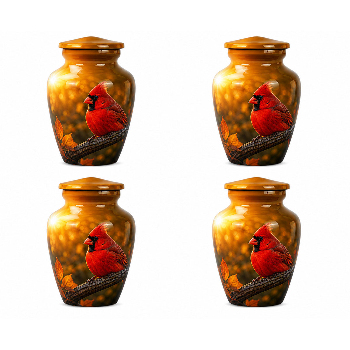Redbird Cardinal Cremation Urn for Ashes