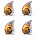 Set of 4 Urns - 3 inch