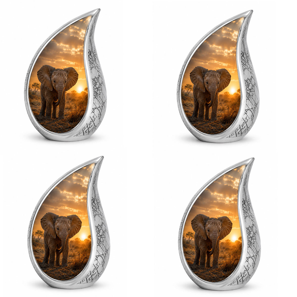 Baby Elephant Cremation Urn For Ashes