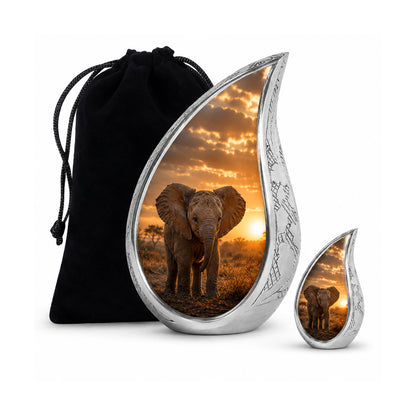 Baby Elephant Cremation Urn For Ashes