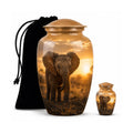 10 inch large Urn with 1 Keepsake 3 Inch Urn