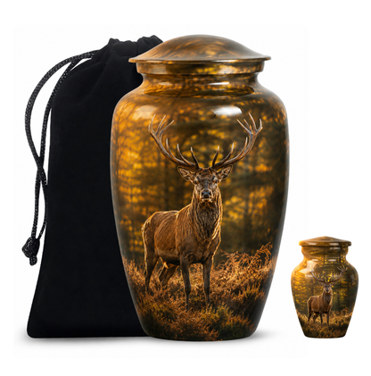 Swamp Deer Cremation Urn