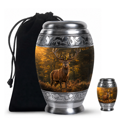 Swamp Deer Cremation Urn