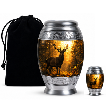 Majestic Deer Cremation Urn