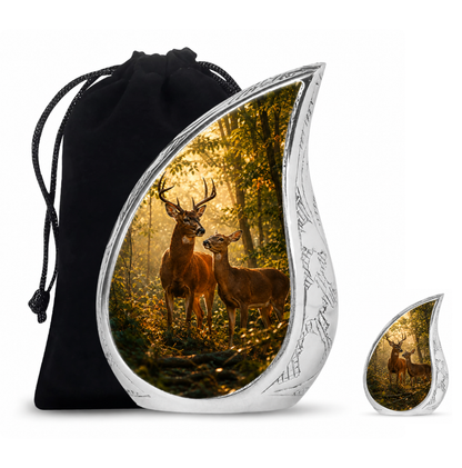 Whitetail Deer Cremation Urn