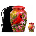 10 inch large Urn with 1 Keepsake 3 Inch Urn