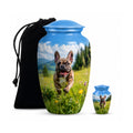 10 inch large Urn with 1 Keepsake 3 Inch Urn