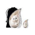 10 inch large Urn with 1 Keepsake 3 Inch Urn