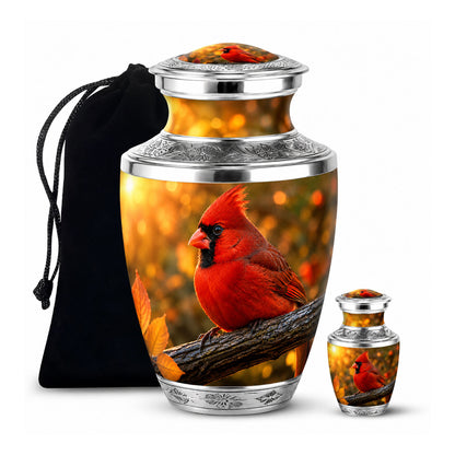 Redbird Cardinal Cremation Urn for Ashes