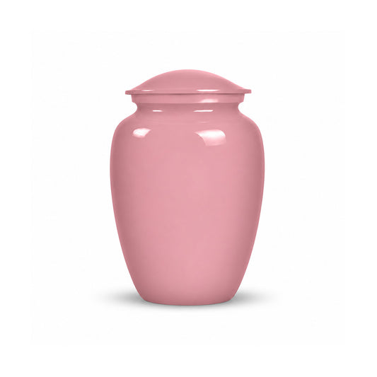 Custom Cremation Urn – Classic Pink Urn for Ashes