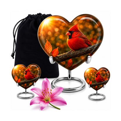 Redbird Cardinal Cremation Urn for Ashes