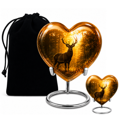 Majestic Deer Cremation Urn