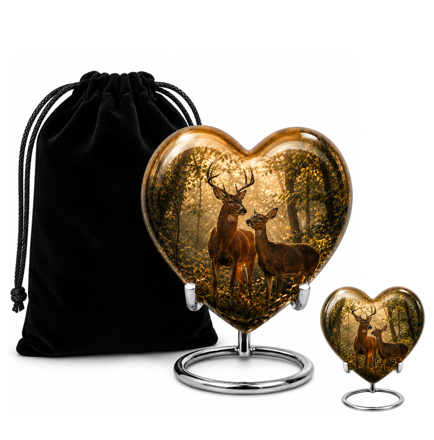 Whitetail Deer Cremation Urn