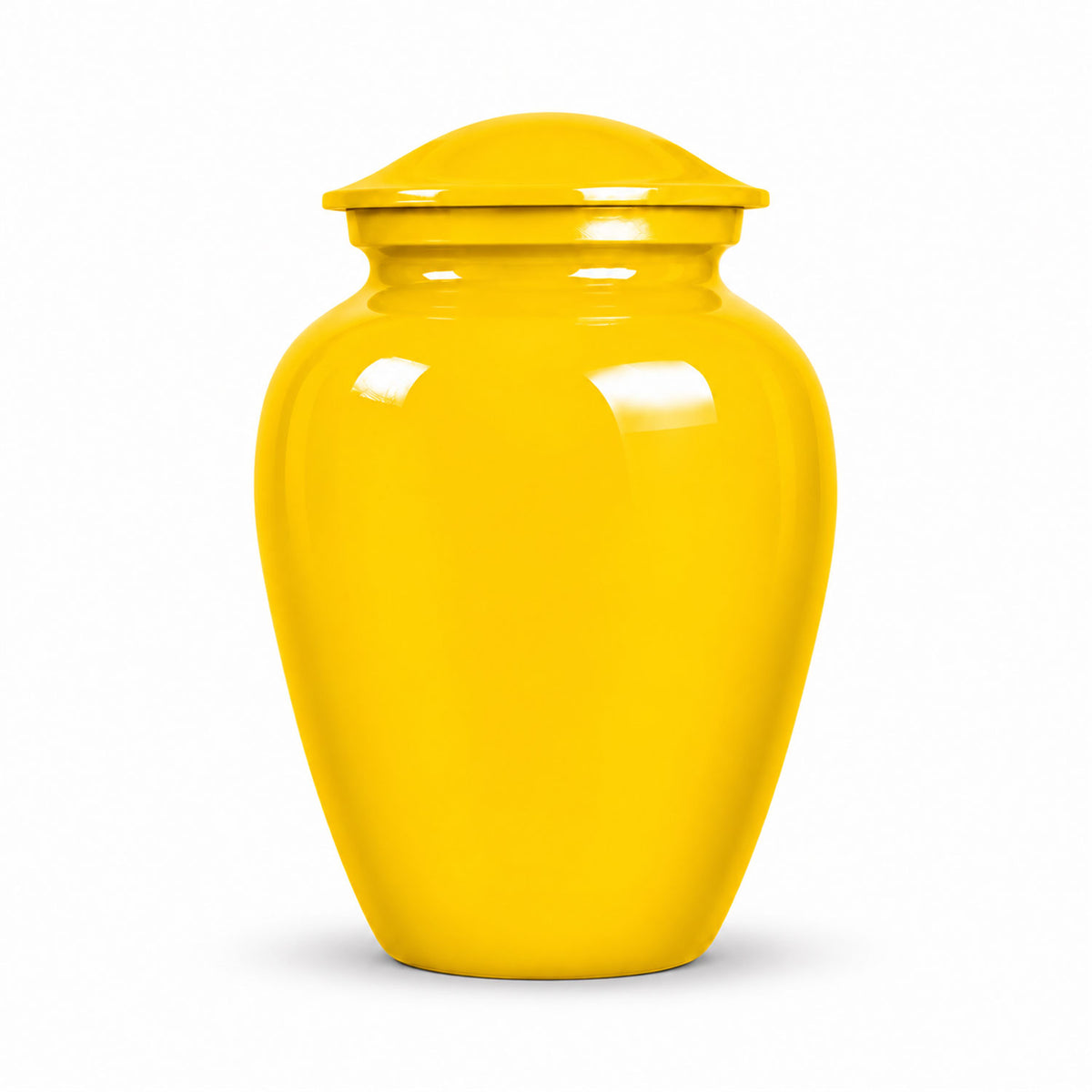 Custom Cremation Urn – Classic Gold Urn for Human Ashes