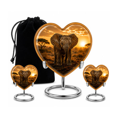 Baby Elephant Cremation Urn For Ashes