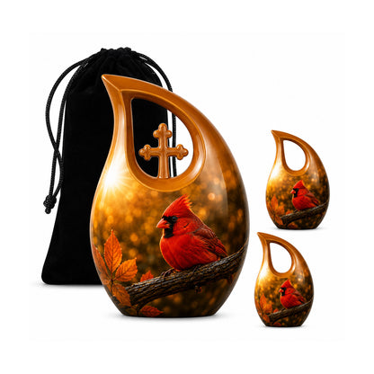 Redbird Cardinal Cremation Urn for Ashes