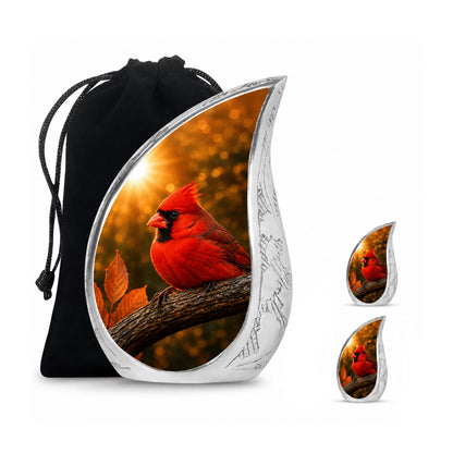 Redbird Cardinal Cremation Urn for Ashes