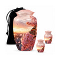10 inch large Urn with 2 Keepsake 3 Inch Urns